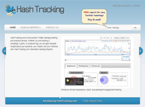 sledování hash