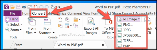 Převod PDF na obrázek pomocí PhantomPDF