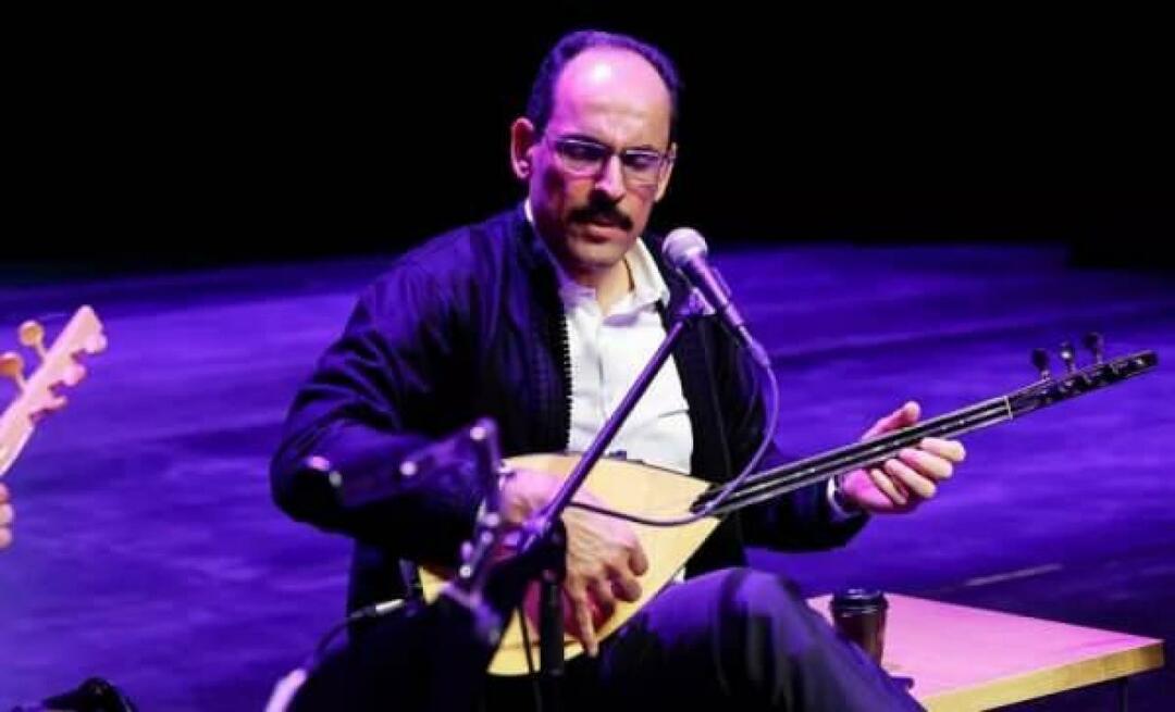 İbrahim Kalın odehrál nezapomenutelný koncert s 'İrfani Türküsü'!