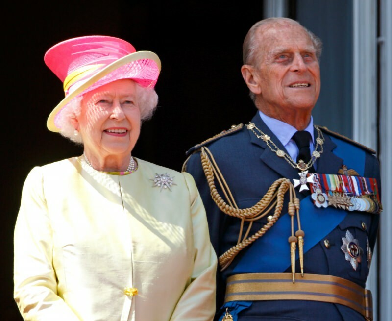 Královna Alžběta a princ Philip