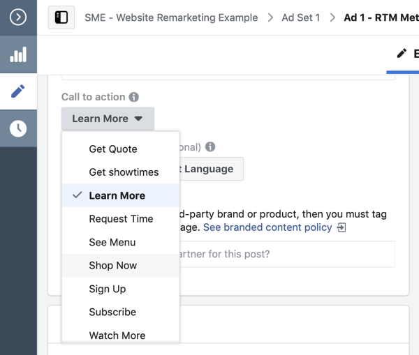 Použijte reklamy na Facebooku k inzerci lidem, kteří navštíví váš web, krok 13.