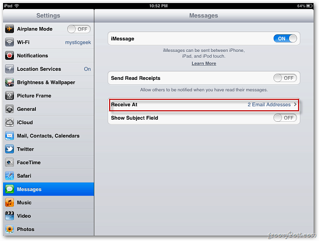 Apple iOS 5: Udržujte synchronizované iMessages mezi iPhone a iPad