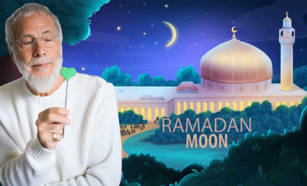 Speciální ramadánová animace pro děti od Yusuf Islam: Ramadan Moon
