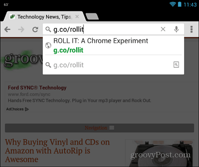 Chrome Mobile Browser