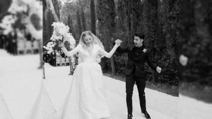 Vyšlo to po letech! Černobílé rámečky ze svatebního dne od Sophie Turnerové ...