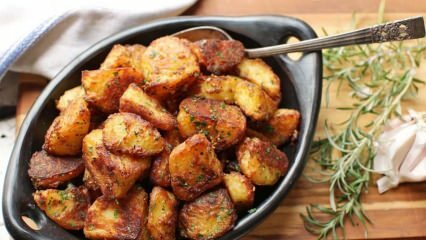 Jak se pečení brambor provádí?