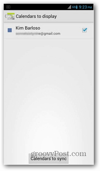 Synchronizace více kalendářů v systému Android 4.0 (Ice Cream Sandwich)