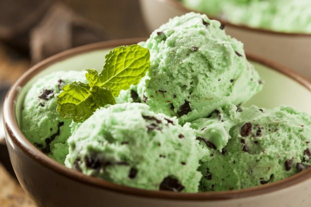 dieta zelený čaj zmrzlina recept