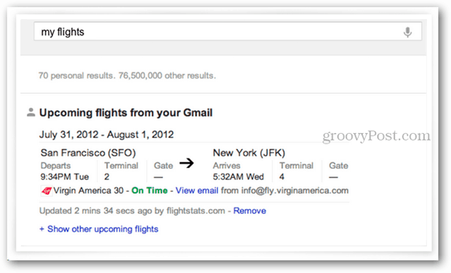 Jak povolit výsledky Gmailu ve vyhledávání Google