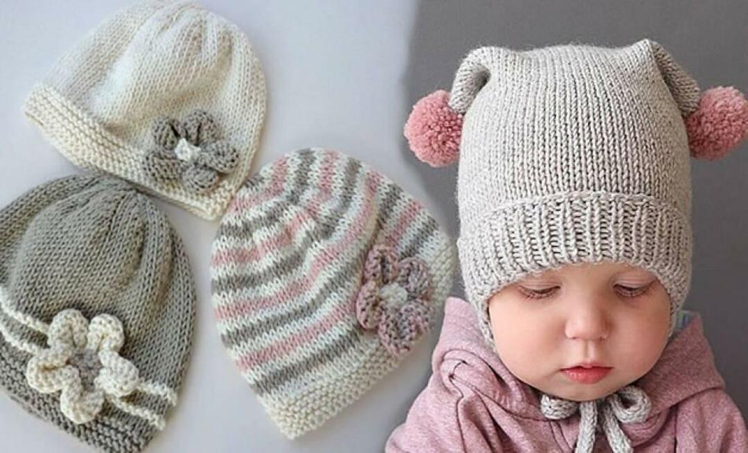 Jak vyrobit nejkrásnější dětskou pletenou čepici? Nejstylovější a nejsnadnější pletené modely čepic 2022