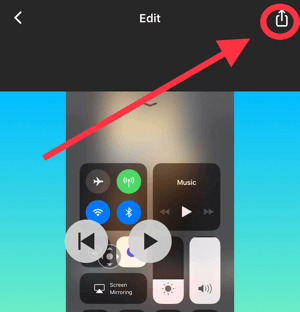 Během zpracování videa nechte aplikaci InShot otevřenou.