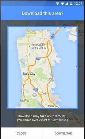 Jak používat nové aktualizované mapy Google offline v systému Android