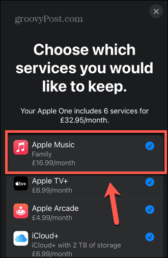 Apple Music předplatné