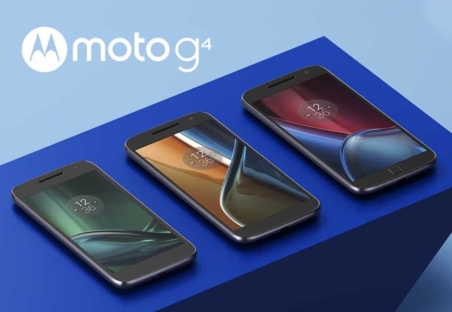 Společnost Motorola oznamuje tři nové chytré telefony Moto G4