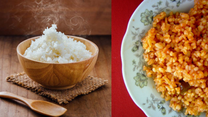 Bulgur nebo rýže zvyšuje hmotnost? Jaké jsou výhody bulguru a rýže? Jíst rýži ...