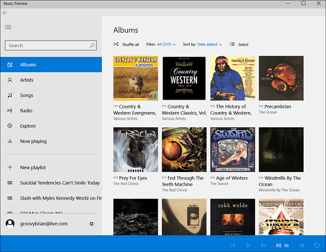 Společnost Microsoft uvádí na trh aplikace pro náhled hudby a videa pro Windows 10