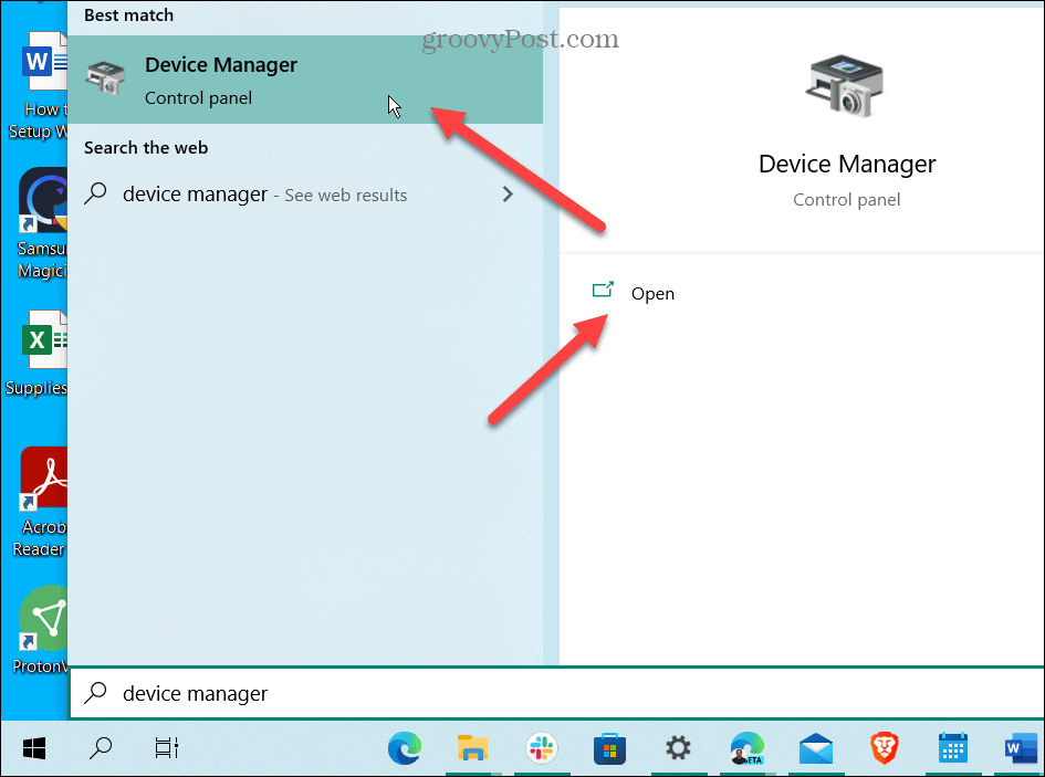 Resetujte grafickou kartu v systému Windows