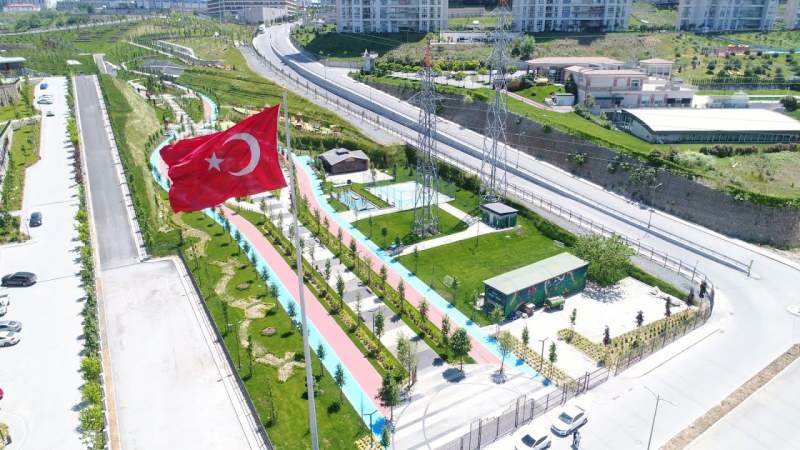 Obrázek zahrady Ayazma Millet Garden na oficiálních stránkách obce Başakşehir