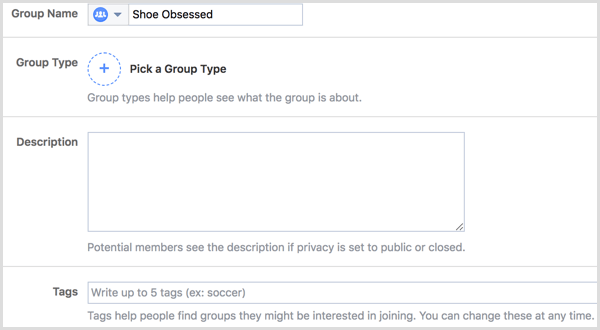 Nastavení úprav skupiny na Facebooku
