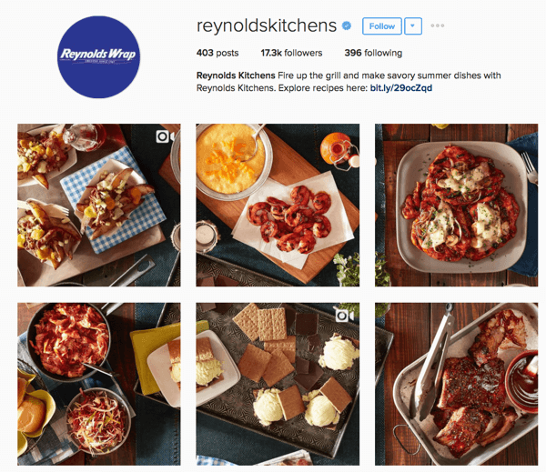 instagram reynolds kuchyně