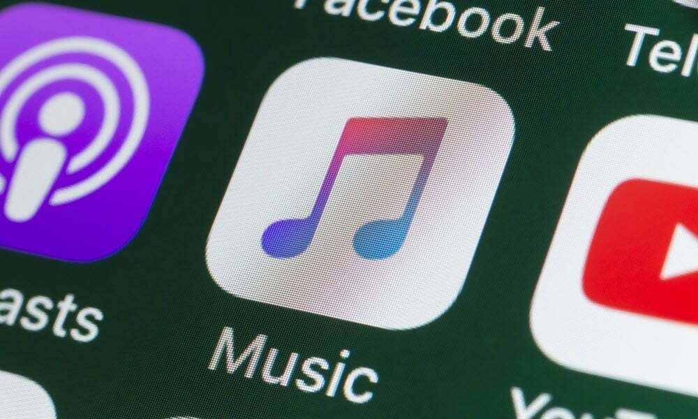 Jak zobrazit historii Apple Music