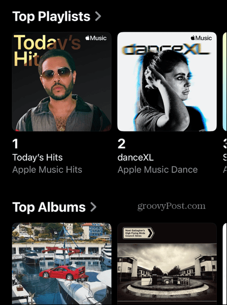 Apple hudební žebříčky top seznamy skladeb