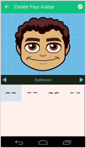 bitmoji přizpůsobit avatar