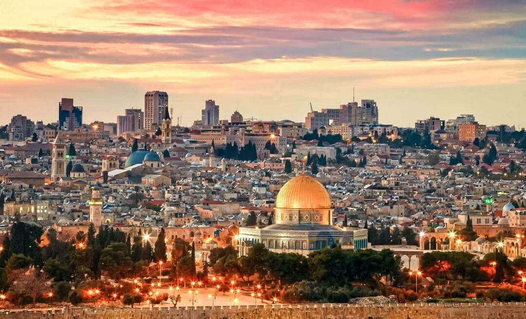 Proč je Jeruzalém pro muslimy tak důležitý? historie Jeruzaléma