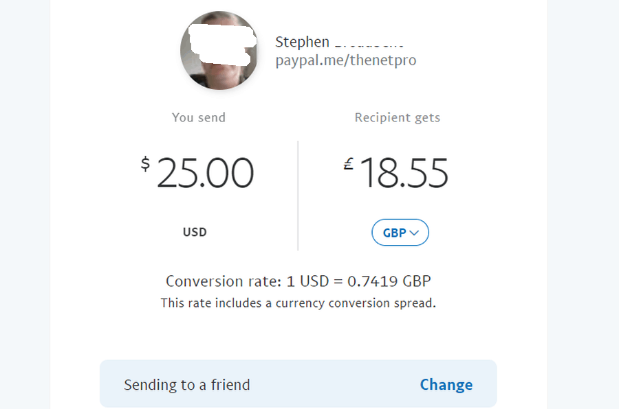 provádění paypal platby