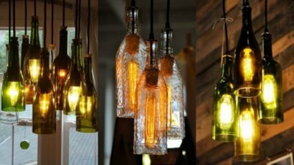 Výroba dekorativní lampy ze staré láhve