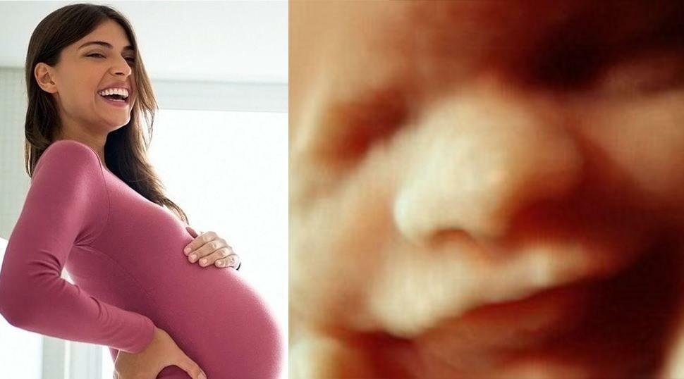obraz dítěte v děloze