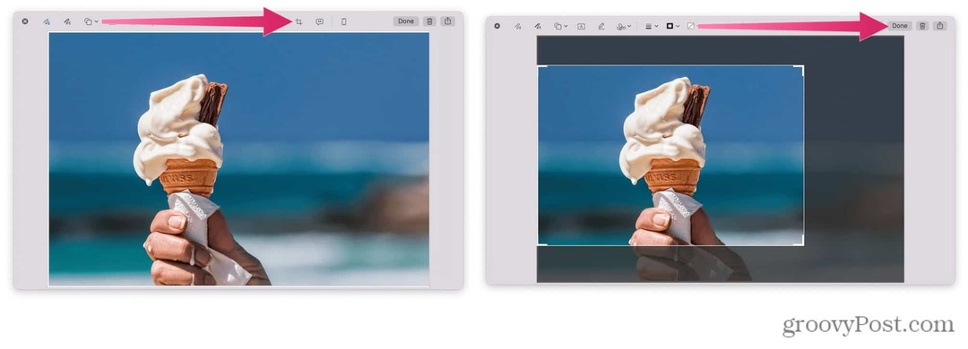 Jak oříznout snímek obrazovky na Macu