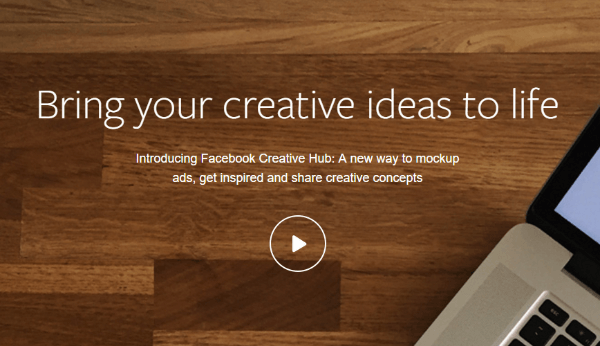 facebookové kreativní centrum