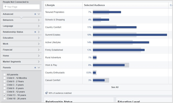 Podívejte se na Facebook Audience Insights pro vlastní publikum.