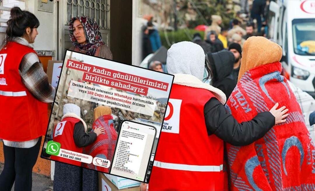 Nový průlom od tureckého Červeného půlměsíce: Zřízena speciální linka WhatsApp pro oběti zemětřesení