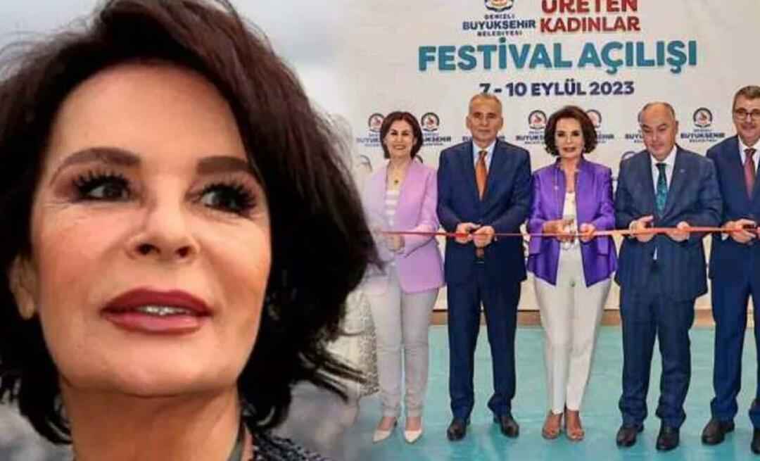 Zahájení s Hülyou Koçyiğit! Na festivalu produktivních žen Denizli Metropolitan Municipality...