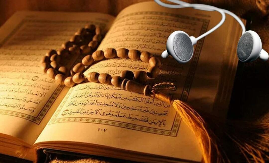 Dá se Korán poslouchat v televizi, rádiu nebo telefonu? Lze můj hatim vytvořit pouhým nasloucháním?