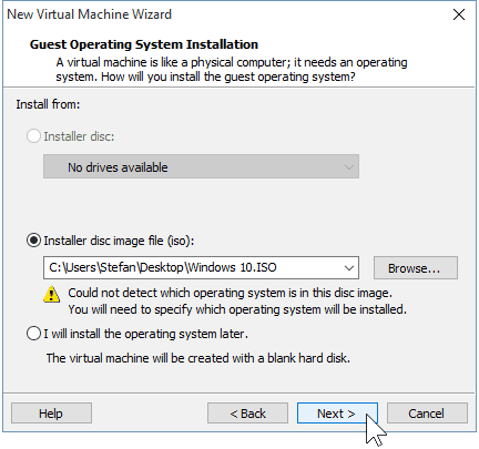 03 Instalační soubor Windows 10 ISO