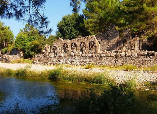 Starověké město Olympos