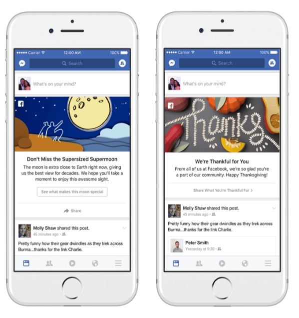 Facebook představil nový marketingový program, který má pozvat lidi ke sdílení a rozhovorům o událostech a okamžicích, které se dějí v jejich komunitách a po celém světě.