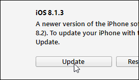 iOS 8.1.3 Aktualizace na 8.2