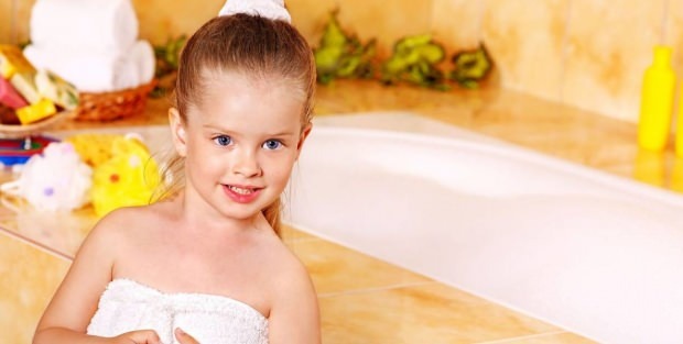 Jak by se měly děti vykoupat?