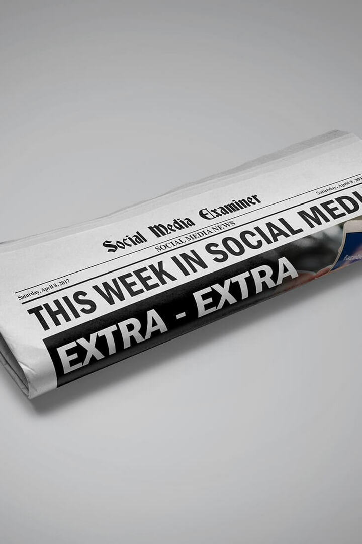 Facebook testuje živé vysílání na rozdělené obrazovce: Tento týden v sociálních médiích: zkoušející sociálních médií
