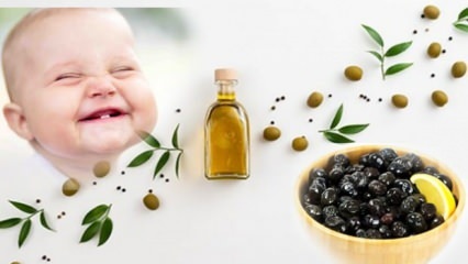 Méně slané olivy pro kojence! V jakém měsíci by měly být olivy podávány kojencům?