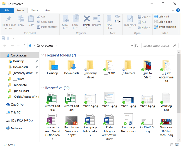 Průzkumník souborů Windows 10