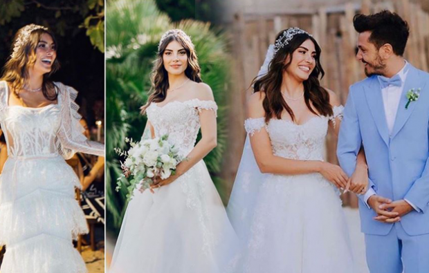 Podívejte se na první krok slavné herečky Deniz Baysal poté, co se oženil, co se stalo?