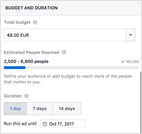 facebook posílal post rozpočet