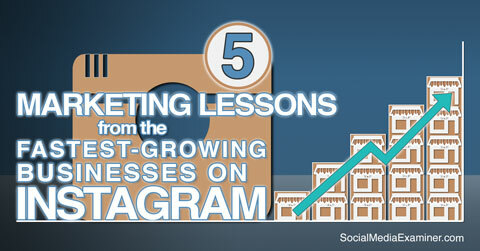 poučení z podnikání na instagramu