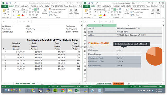 jak zobrazit dvě Excel tabulky vedle sebe