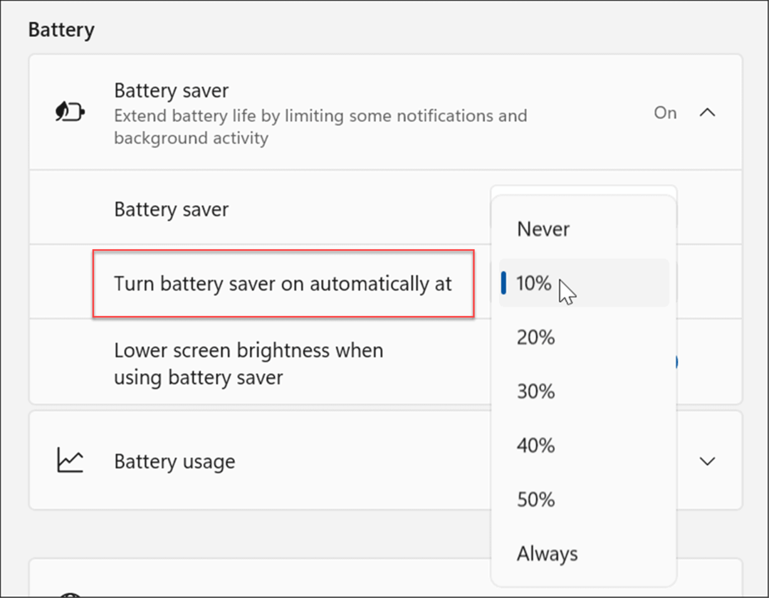 zlepšit výdrž baterie v systému Windows 11
